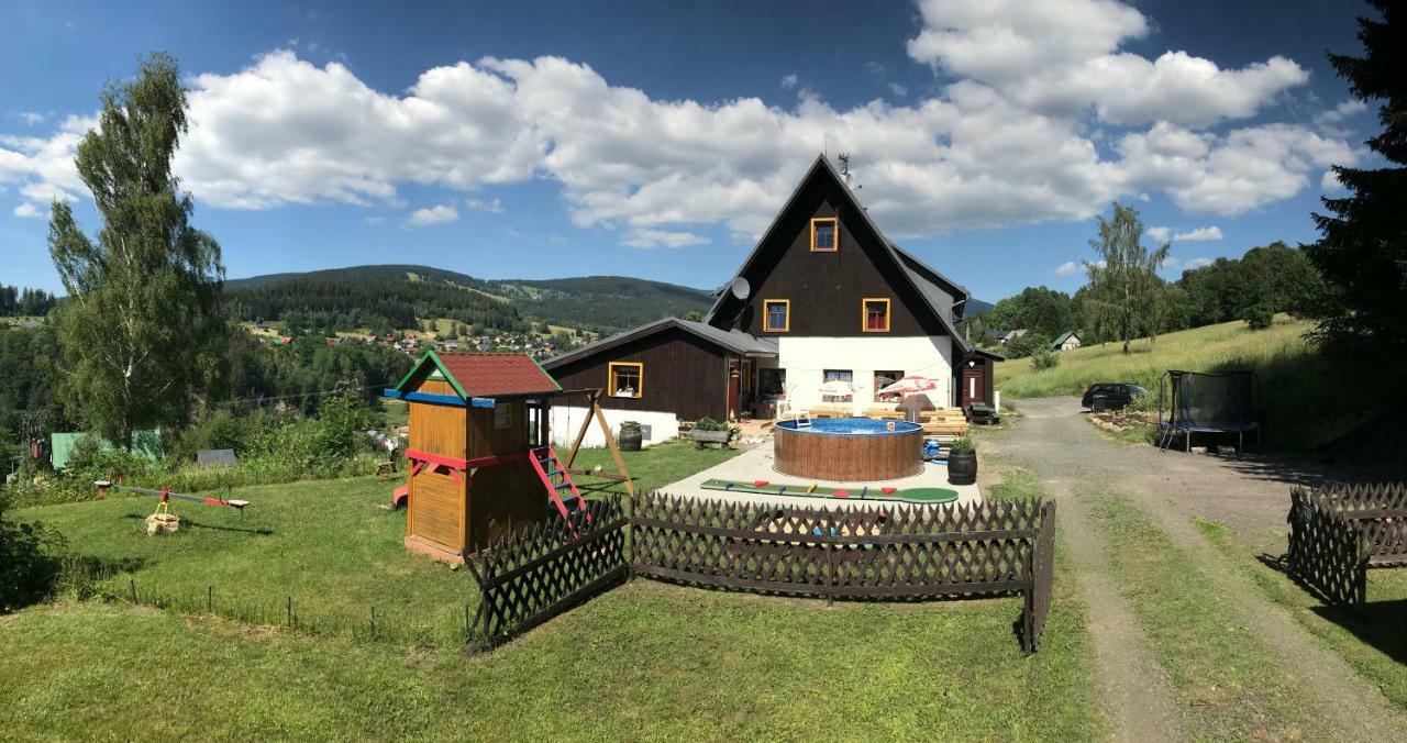 Penzion Slunecnice Rokytnice nad Jizerou Dış mekan fotoğraf